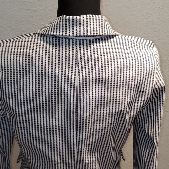 Rachel Zoe pinstripe jacket sz small - Picture 7 of 10